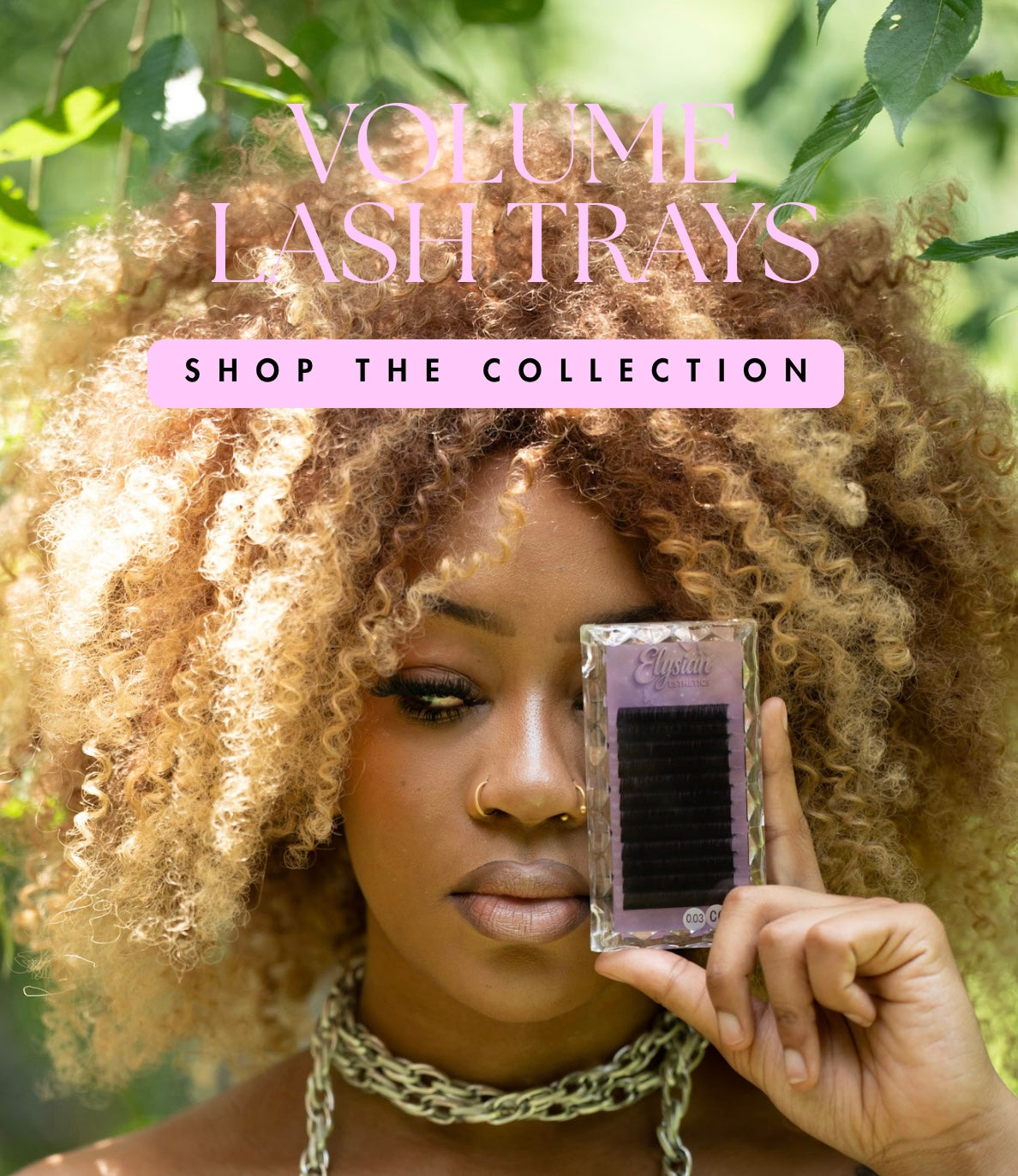 Elysian Volume Lash Tray – CC Curl 0.03